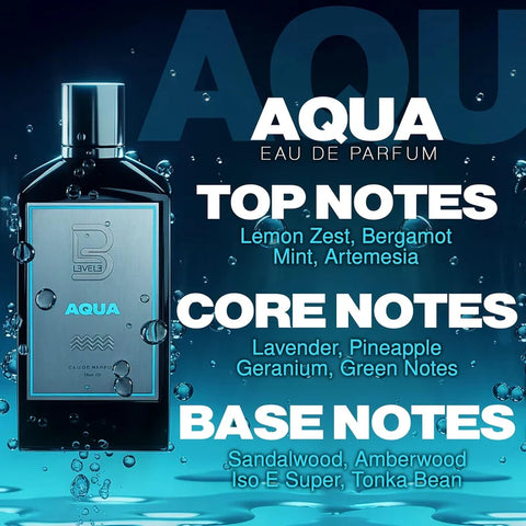 L3VEL3™ Aqua - Eau de Parfum Cologne