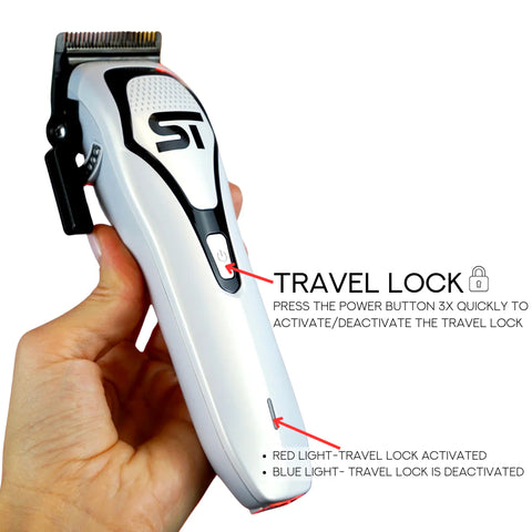 Supreme Trimmer Darkstar 72™ Cordless Vector Clipper - White