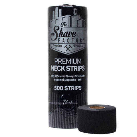 The Shave Factory Neck Strips - Black