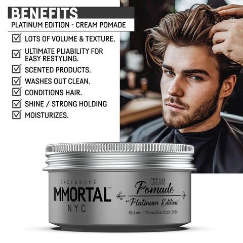 Immortal NYC 'Platinum Edition' Cream Pomade