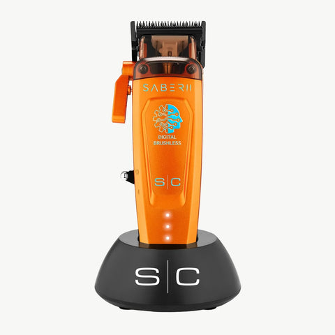 Stylecraft Saber 2 Professional Cordless Hair Clipper - Orange