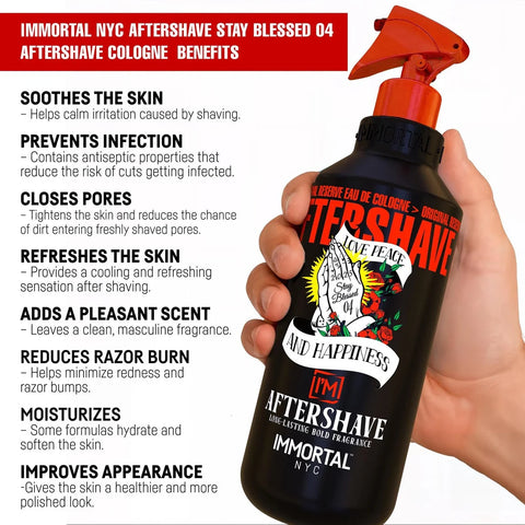 Immortal NYC Reserve “Stay Blessed” 04. Eau De Cologne 500ml