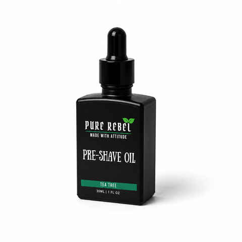 Pure Rebel Pre-Shave Oil - Tea Tree