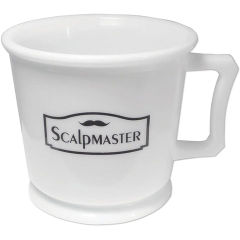 Scalpmaster Pro Plastic Shaving Mug
