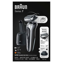 Load image into Gallery viewer, Braun Series 7-7071cc Men&#39;s Rechargeable Wet &amp; Dry Electric Foil Shaver System
