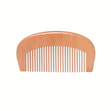 Load image into Gallery viewer, Peach-Wood Beard Comb
