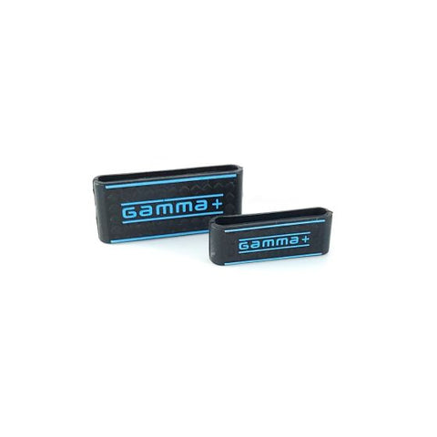 Gamma+ Clipper & Trimmer Grip Set - Black / Blue