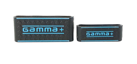 Gamma+ Clipper & Trimmer Grip Set - Black / Blue