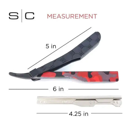 Stylecraft SC x Deluxe Line Camo Straight Razor