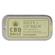 CBD Daily Salve + Lip Balm