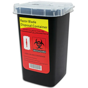 Black Ice Professional Razor Blade Disposal Container