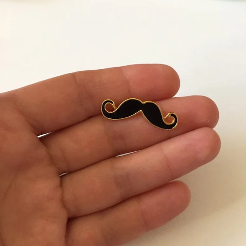 Mustache Lapel Pin