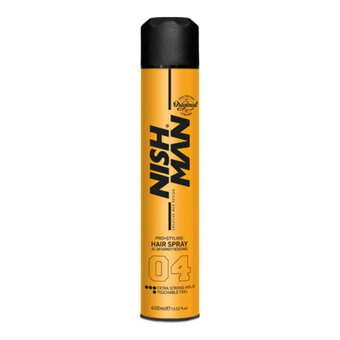 NishMan 04 Pro Styling Hair Spray Extra Hold
