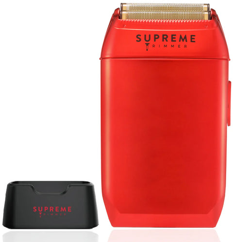 Supreme Trimmer Crunch Foil Shaver - Red