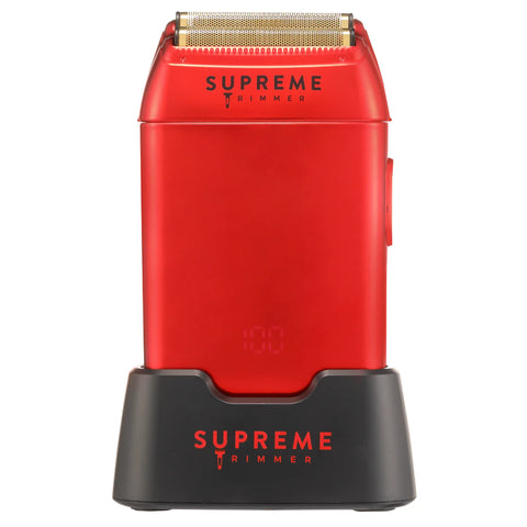 Supreme Trimmer Crunch Foil Shaver - Red