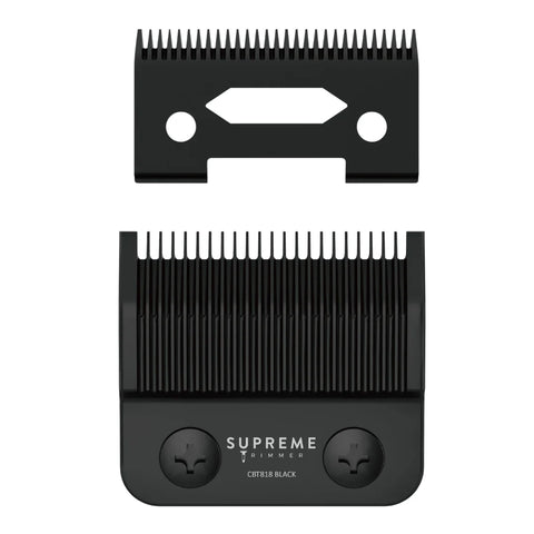 Supreme Trimmer Ceramic Replacement Black Taper Blade