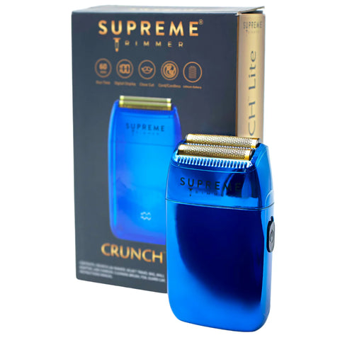 Supreme Trimmer CRUNCH™ Lite Foil Shaver - Blue