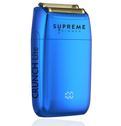 Supreme Trimmer CRUNCH™ Lite Foil Shaver - Blue