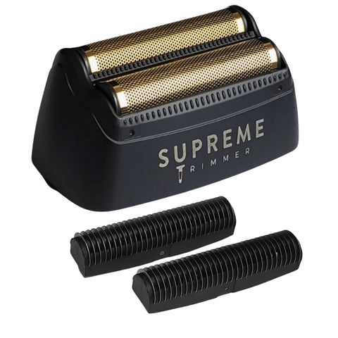 Supreme Trimmer CRUNCH™ Foil & Cutter Replacement Kit - Black