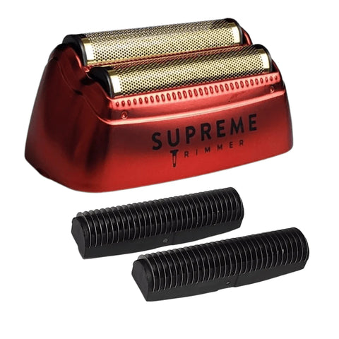 Supreme Trimmer CRUNCH™ Foil & Cutter Replacement Kit - Red