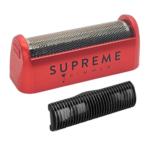 Supreme Trimmer Solo Replacement Foil & Cutter - Red