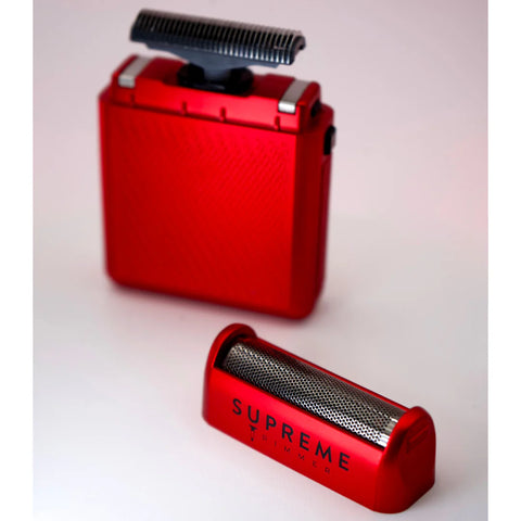 Supreme Trimmer Solo Replacement Foil & Cutter - Red