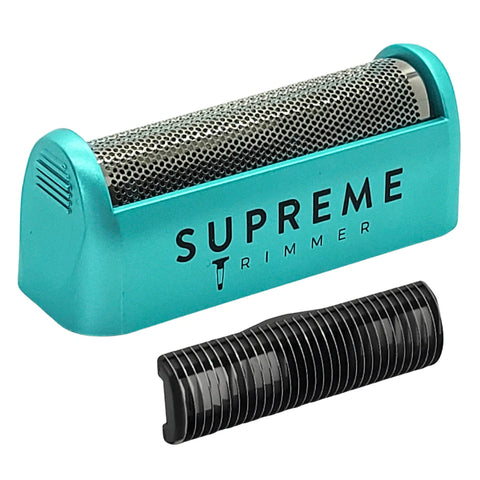 Supreme Trimmer Solo Replacement Foil & Cutter - Light Blue