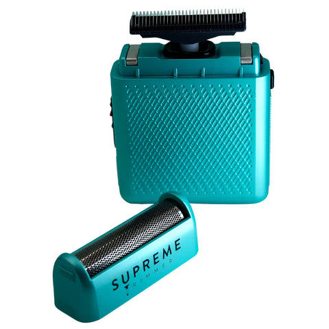 Supreme Trimmer Solo Replacement Foil & Cutter - Light Blue