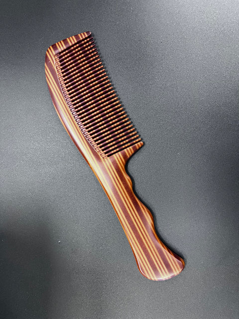 Jiamei Wood Pattern Styling Comb