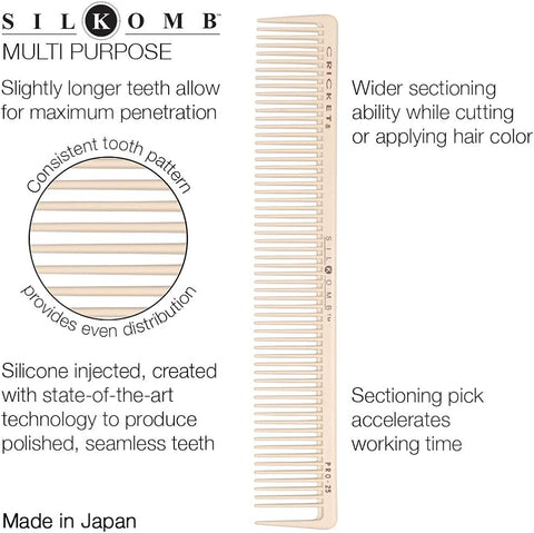 Cricket Silkomb™ Pro-25 Multipurpose Comb