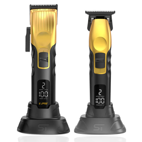 Supreme Trimmer 2SPEE™ Clipper & Trimmer Bundle - Gold