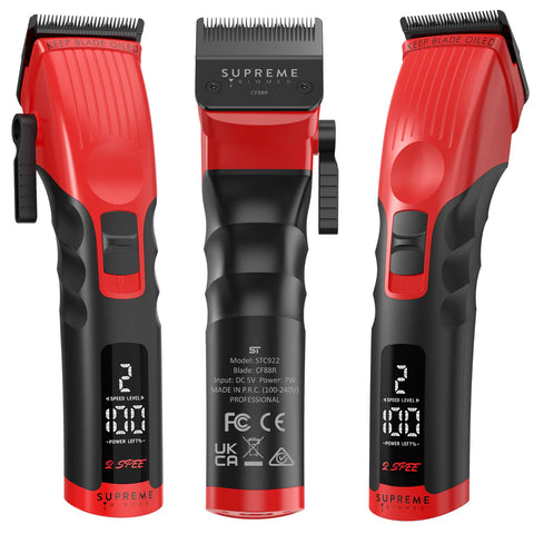 Supreme Trimmer 2SPEE™ Clipper - Red