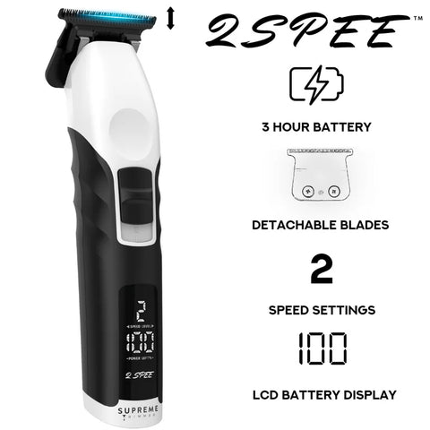 Supreme Trimmer 2SPEE™ Trimmer - White