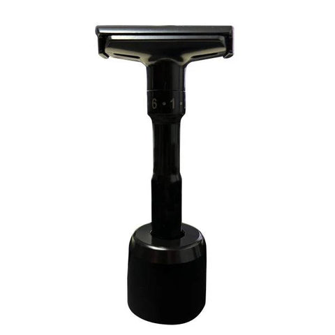 The Shave Factory Premium Double Edge Safety Razor - Black