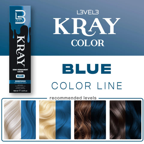 L3VEL3™ Blue Semi Permanent Color