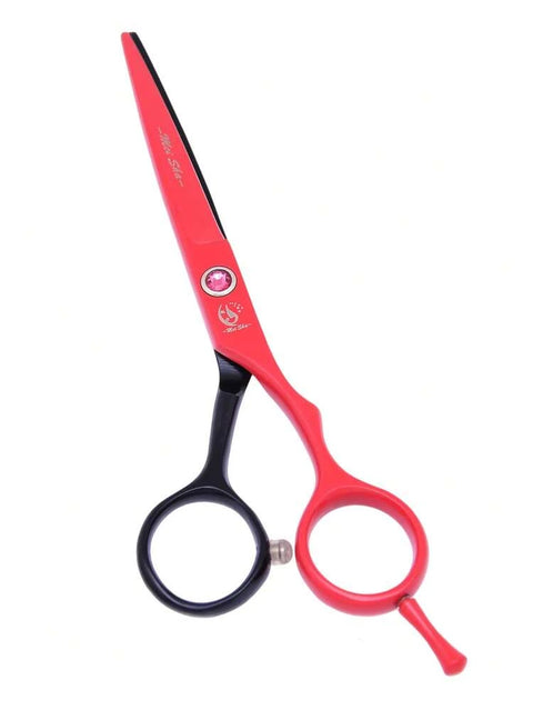 Mei Sha 5.5” Hair Cutting Shears - Red / Black