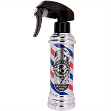 Load image into Gallery viewer, BarberTop Barber Pole Spray Bottle

