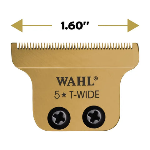 Wahl T-Wide Adjustable Trimmer Blade - Gold #02215-700