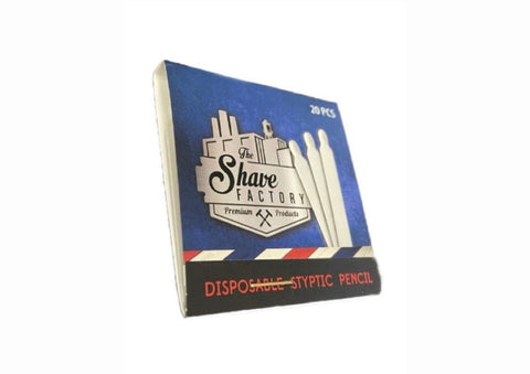 Shave Factory Styptic Pencils 20pc