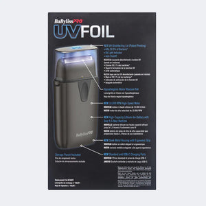 BaBylissPRO® UV-Foil Cordless Single Foil Shaver