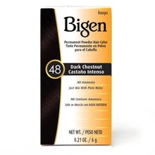 Load image into Gallery viewer, Bigen Permanent Powder Hair Color: Shade 48 Dark Chestnut
