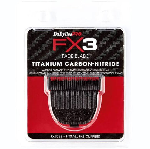 BaBylissPRO® Titanium Carbon-Nitride Standard-Tooth Ultra-Thin Replacement Blade for FX3 Clipper