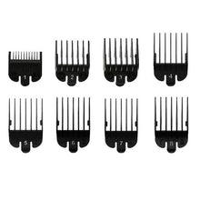 Load image into Gallery viewer, Wahl 8 Pack Cutting Guides with Organizer - Black #3170-500
