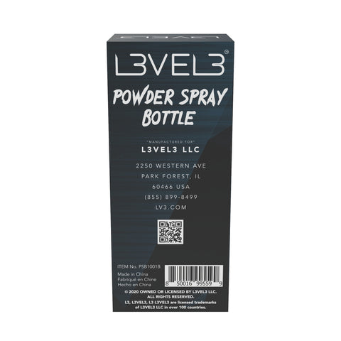 L3VEL3™ Powder Spray Bottle