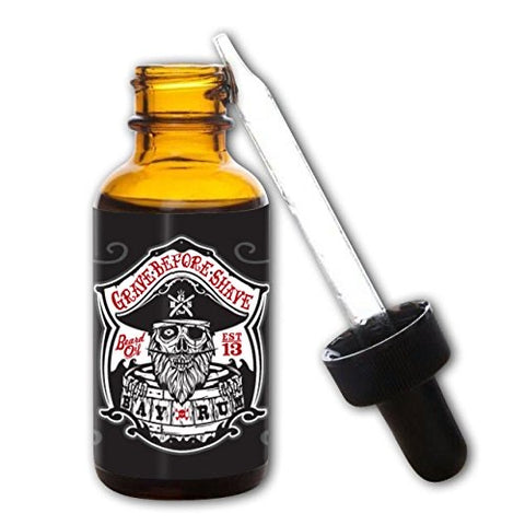 GRAVE BEFORE SHAVE™ Bay Rum Beard Oil (Bay Rum / Coconut Scent)