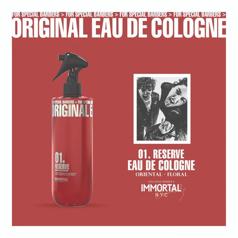 Immortal NYC Reserve 01. Eau De Cologne 500ml