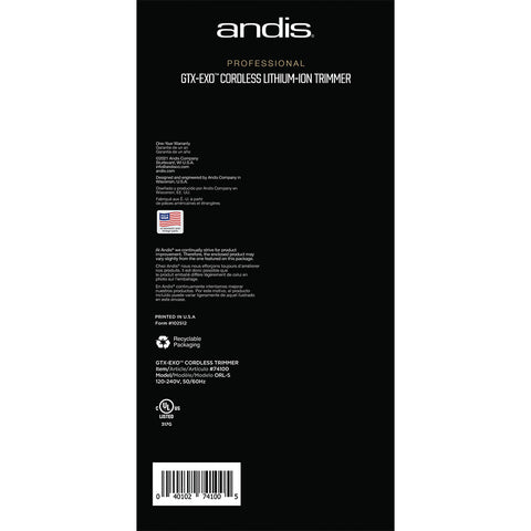 Andis GTX-EXO™ Cordless Li Trimmer