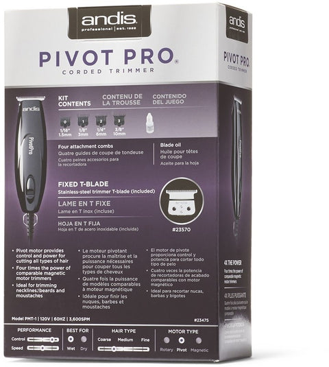 Andis Pivot Pro® T-Blade Trimmer