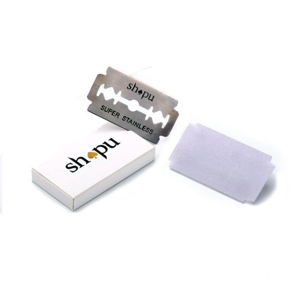 Shapu Double Sided Razor Blades (5ct) – Jersey Shore Barber Supply