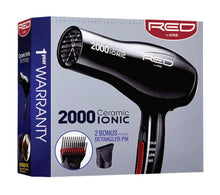 Load image into Gallery viewer, RED by KISS 2000 Ceramic Hair Dryer
